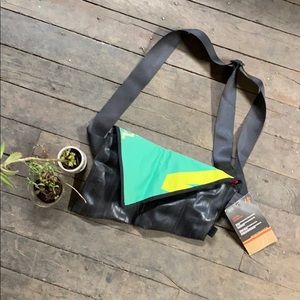 Bicycle tube cross body bag